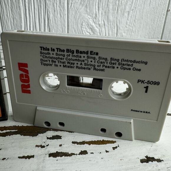 This Is The Big Band Era Cassette Tape 1971 Jazz Orchestra Ensemble Swing Vtg - Picture 2 of 6